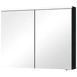 doporro Spiegelschrank03 90 cm anthrazit mit LED