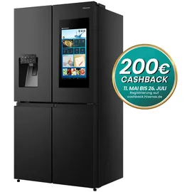 Hisense RQ760N4IFE Multi Door (577 l, 1785 mm hoch, Schwarz)