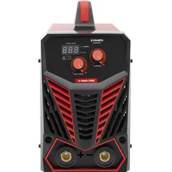 Stamos Germany Elektroden Schweißgerät - IGBT - 220 A - Duty Cycle 60 % - 8 m Kabel