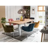 Home Affaire »Tristan«, massive Balkeneiche geölt mit Baumkante, in natur oder white wash
