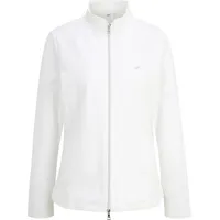 Joy Sweatjacke DORIT, Stehkragen, Reißverschluss, für Damen, white