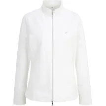 Joy Sweatjacke DORIT, Stehkragen, Reißverschluss, für Damen, white