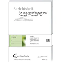 Berichtsheft/Ausbildungsberuf Landwirt