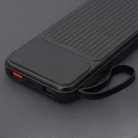 MaxLife MXPB-06 10000 mAh, 22.50 W, 37 Wh), Powerbank schwarz