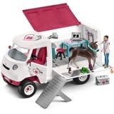 Schleich Horse Club Mobile Veterinarian Clinic Playset for Kids Ages 5-12 with Vet & Horse Toys, 28.96 x 16.51 x 23.11 cm; 110 Grams