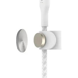 Belkin BoostCharge Pro Flex Lightning/usb-a 1m mfi zert., Weiß