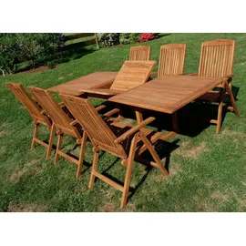 ASS Altenburger Teak Set 7-tlg. Braun