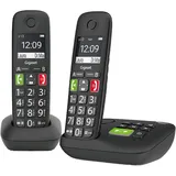 Gigaset E290A DUO - 2 Schnurlose Senioren Dect-Telefone Mit Anrufbeantworter - G