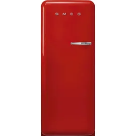 Smeg FAB28LRD6 Retro-Kühlschrank (270 l, 1530 mm hoch, Rot)