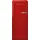 Smeg FAB28LRD6 Retro-Kühlschrank (270 l, 1530 mm hoch, Rot)