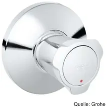 Grohe Costa Unterputzventil rot/chrom