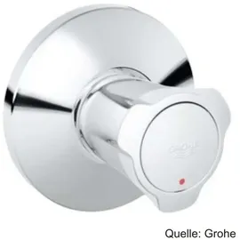 Grohe Costa Unterputzventil rot/chrom