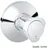 Grohe Costa Unterputzventil rot/chrom