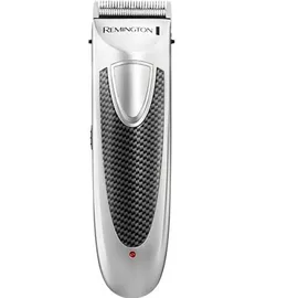 Remington HC4110 Friseurset Haarschneidemaschine Edelstahlklingen, 8 Kammaufsätze von 3-30 mm + Aufbewahrungstasche,Friseurumhang & weiteres Zubehör,Netz-/Akkubetrieb,LED Anzeige) Haarschneider