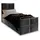 masseno Ariel 90 x 200 cm Dunkelgrau