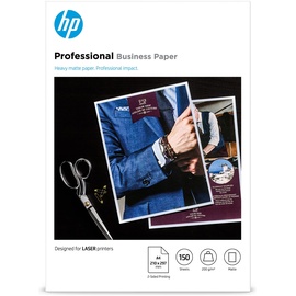HP Professional Business Laser-Papier A4 (210x297 mm) Matte Blätter Weiß