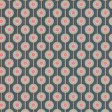 A.S. Création Retro-Tapete 0,53 x 8,5 m 395371 Blau/Gelb/Pink