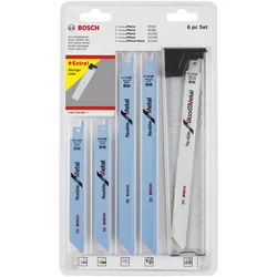Bosch 6tlg. Säbelsägeblätter-Set Top Seller for Wood and Metal 2607010906