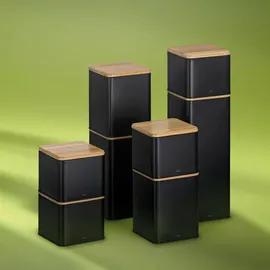 Kela Kiril Vorratsdose schwarz 11,5 x 11,5 x 29 cm 3,0 l