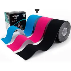 Kinesio Tapes - hautfreundliches Sport Tape in versch. Farben EINHEITSGRÖSSE