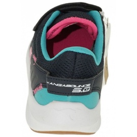 KANGAROOS Kinder Sneaker K-FORT JAG EV 18764-4134 navy neon pink, Farben:blau/kombi, Kinder Größen:29