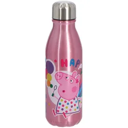 Skooloo Peppa Pig Trinkflasche aus Aluminium - Happy Koffer24