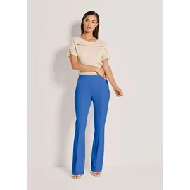 Madeleine Schlupfhose Bootcut blau 22