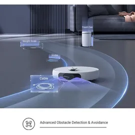 EZVIZ RS2 Saug-/Wischroboter inkl. Absaug-/Reinigungsstation Weiß (CS-RS2-TWT2)