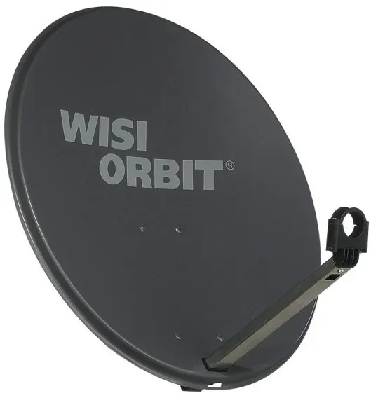 Wisi OA 36 H - 60cm Alu-Spiegel - basaltgrau