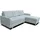 Sonstige Verlage Robin Simi Ecksofa mit Schlaffunktion Bettkasten Verstellbare Rücklehne Sofa L-Form Schlafsofa Freistehende Eckcouch Schlafcouch Wohnzimmermöbel ... - Blau