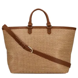 Valentino Kore Shopper Synthetik Beige/Braun