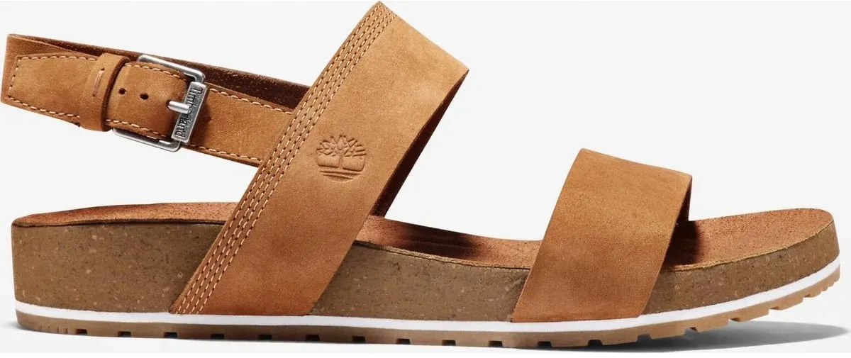 Timberland Womens Backstrap Sandal saddle 8.5 Wide Fit