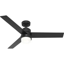 Hunter Deckenventilator Greenville Schwarz mit Licht 132