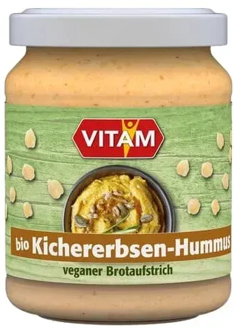 VITAM Hummus Kichererbsen Aufstrich bio