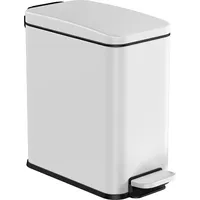 Songmics Kosmetikeimer 10 l Weiß