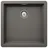 U links Unterbau granit silverstone Handbetätigung 1000 x 500 mm