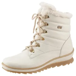 Winterboots, mit Fellimitatbesatz, Gr. 43, weiß, , 58343168-43