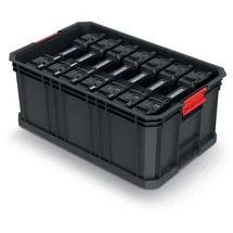 Kistenberg Werkzeugkoffer 7x Organizer schwarz