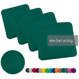 heimtexland Sitzkissen 35 x 35 cm grün 4-tlg.