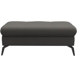 sit&more Polsterhocker Amica mit Stauraum 102 x 47 x 69 cm Grau