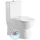 HAK JALTA Kombi-WC mit WC-Sitz Weiß