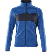 Mascot Strickpullover ACCELERATE mit Reißverschluss Azurblau/Schwarzblau 18155-951-91010, Größe 3XL