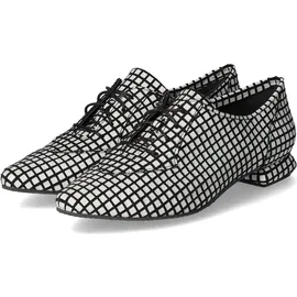 SIMEN Schnürschuhe Damen, schwarz, 38