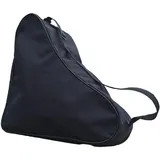 Perfeclan Rollschuh-Tasche, Tragetasche für Eislaufschuhe, langlebige Eislauf-Tasche für Quad-Skates, Rollschuh-Ausrüstung für Kinder, Alles schwarz