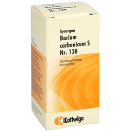 Kattwiga Arzneimittel GmbH Synergon Komplex 138 Barium carbonicum S Tabletten