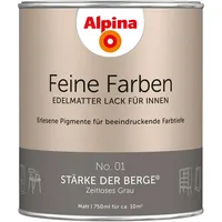Alpina Feine Farben Lack 750 ml No. 01 stärke der berge