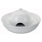 Trixie Vital Flow Mini, Keramik, 0,8 l/ø 24 × 10 cm, weiß