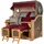 Mr. Deko Strandkorb Komplettset - bene living - Ammersee Grande XL Teak - PE grau - Modell 594 - inkl. Liftersystem