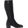 Paul Green Cowboystiefel Damen Schwarz 37,5