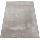 Paco Home Teppich »Cadiz 630«, rechteckig, 14 mm Höhe, Uni-Farben, besonders weich, waschbar, auch als Läufer erhältlich grau 300x400 cm